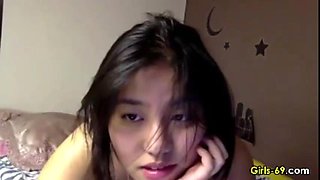 Amateur Asian teasing on cam: Solo, Masturbation  Solo Masturbate Porn
