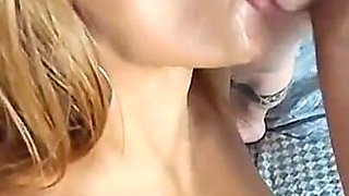 First DP of the Slutty Hairy Brunette