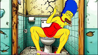 Slutty Cuckold Wife COMPILATION. Cartoon, Simpson Parody