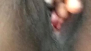 Rubbing My Clit Threw My Shorts Sucking My Nipples Fingering My Black Pussy
