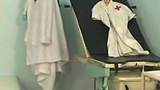 Hot Fucking with Doctor and Young Slut