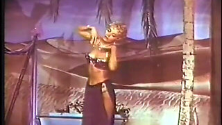 Watch Some Hot Retro Girls Dancing and Taking off Their Clothes