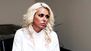 Milf chemistry teachers milks boss