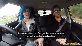 I emptied my testicles into her rectum - fake driving school
