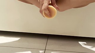 Russian Decided to Masturbate to Orgasm While Alone at Home
