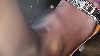 Car, Nylons, and High Heels