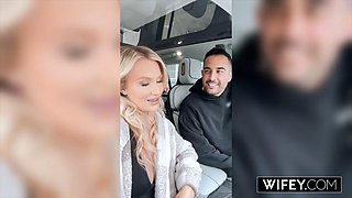 WIFEY Curvy Hotwife Andi Avalon Takes Massive BBC While Hubby Watches On