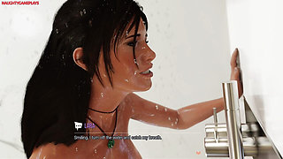 She Loves The Way He Eats Her Pussy Then She Masturbates in The Shower That Delicious Creamy Pussy -  CA 01