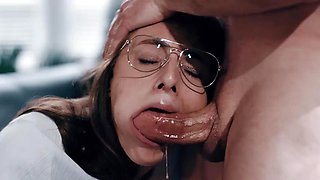 DEVILS FILM - Hot Fuck After Naughty Moment In A Spa With Cutie 18yo Aften Opal