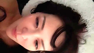 Korean horny girl video herself playning