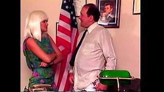 Hot Blonde Sucking the Mayor's Soul Out