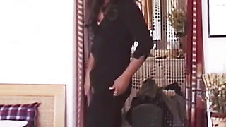 Vintage Jhazmeena in Black Dress