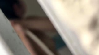 Sexy teen ebony solo toy masturbation