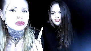 Smoking Fetish Tease Ends in Tiny Dick Humiliation!