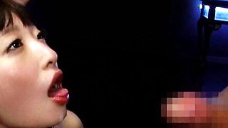 Busty amateur girlfriend full blowjob with facial cumshot