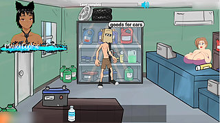 FuckerMan series - Stopping at a gas station and having sex with all sorts of women