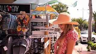 Small titted babe Monica Sweet in