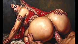 Indian Aunty Teaches Neighbor How to Fuck - Hardcore Doggy Style & Tight Pussy