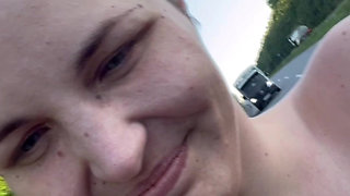 Swimming Naked, Mud, Flashing on a Highway