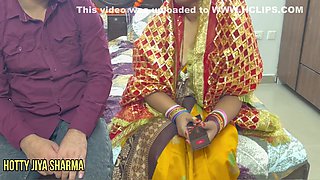 2023 Karwa Chauth Desi Biwi Ko Husband Ne Gift Mein Diya Mota Lund (couple Sex)
