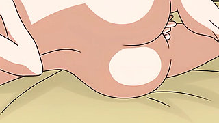 Naruto: Kunoichi Trainer - 18yo Virgin Blonde Young Babe Samui Gives Blowjob, Rides Her First Cock and Has Her First Anal Sex