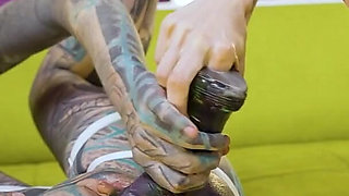 Alternative Tattoo Teens Fucking Each Other with Crazy Toys