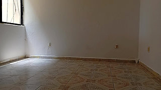 I left recording the cell phone while Mrs. BBW did the cleaning in apartment 1