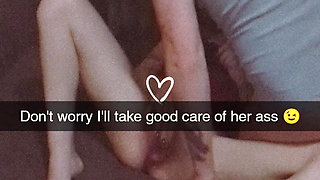 Roommates Girlfriend Rough Fucked & Used