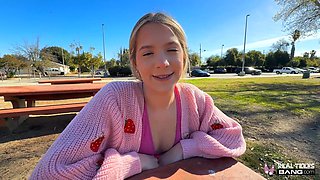 Fresh Faced Teen Becky Summer Has The Prettiest Pink Pussy
