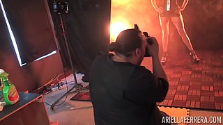 Ariella Ferrera in Glamour Shoot Clip#3
