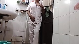 Teacher Mona Playing with Her Sexy Tits and Pussy