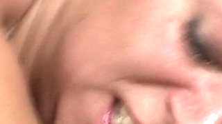 German brunette MILF play with sex toy than fuck during casting