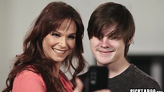 Big jugs stepmom riding stepsons penis