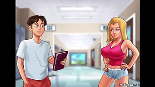 Wild cartoon scenarios featuring busty babes and steamy adventures