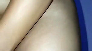 Sri Lankan Cheting Wife with Two Brinjal