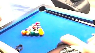 Nikki James and Mike Tremor's Wild Pool Table Fuck Fest