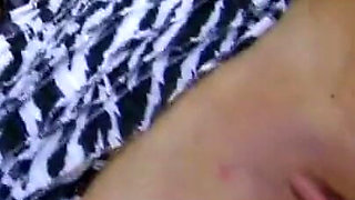 Nasty blonde MILF deepthroats his cock