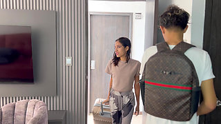 What Can Happen if a Couple of Hot Step-siblings Share a Hotel Room?