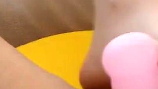 MILF Foot Job with Pantyhose on