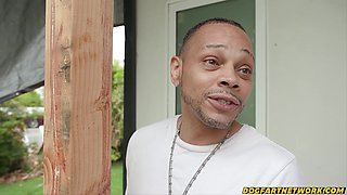 Horny Divorced Hardcore Wrecked By Giant Cocked Contractor