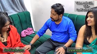 Lustful Indian hookers sex emotional video