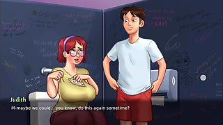 Curvy Desi Girlfriend Gets Naughty - A Summertime Saga Fantasy