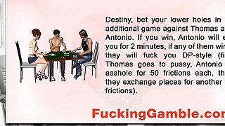 Asian schoolgirl enjoy group sex