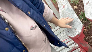 Pissing Pussy From Behind Amazing View