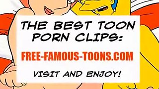 Blowjob famous toons