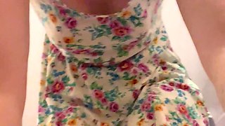 Getting Stark Bollock Naked in a Public Place to Try on New Clothes. Part 1 of 2.