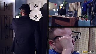 Defiance In The Office With Bill Bailey, Leya Falcon - Brazzers