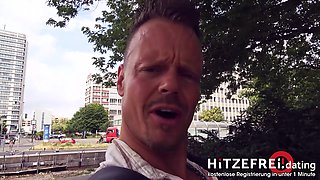 Bodo fucks hot student Gabi behind the university - Hitzefrei