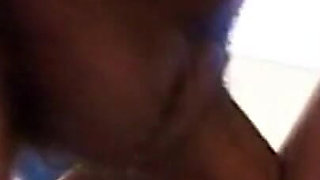 Redhead wife takes facial after amateur fucking in the kitchen - closeup