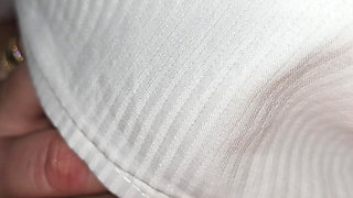 Step mom surprises step son and handjob with lovewhile he rest after work